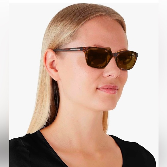 BN ARMANI EXCHANGE AX3037 SHINY HAVANA TORTOISE POLARIZED SUNGLASSES WITH CASE - Picture 10 of 10